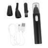 balacoo 1set Professional Electric Nose Hair Trimmer Eyebrow Remover Safe Painless Facial Hair Clipper for Men and Women Compact Design for Easy Portability Black view 1