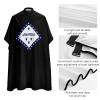 Arkansas State Flag Haircut Capes for Adults Salon Cape for Men Water Resistant Hairdresser Styling Cape Hair Stylist Gown view 4