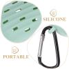 Beaupretty Silicone Makeup Puff Storage Case Compact Travel Powder Puff Holder and Lightweight Design for Makeup Sponges and Accessories view 4