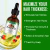 ALIVER Hair Growth Oil - 100% Natural Cold-Pressed Batana Oil, Enhances Radiance, Combats Hair Loss & Repairs Damage - 2.02 Fl Oz view 3