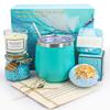 Birthday Gifts for Women, Mothers Day - Bath Relaxing Spa Gift Basket Set, Self Care Unique Anniversary Gifts Idea for Mom Women Her Best Friends Sister Wife Girlfriend Coworker Teacher view 1