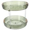 Beaupretty Makeup Organizer for Vanity Double Layer Storage Rack Rotating Makeup Organizer Vanity Shelf view 1