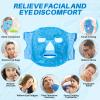 candyfouse Ice Pack Cold Face, Eye Masks Reduce Puff, Dark Circles, Reusable Hot Or Colder Gel, Suitable for Women Facial SPA for Sleeping, Headaches (Blue Updated) view 2
