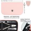 3 Swords Germany - brand quality 6 piece manicure pedicure grooming kit set fashion leather case light pink, Made in Germany view 4