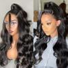 361 Full Lace Frontal Human Hair Pre Plucked Wigs view 4