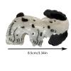 Spotted Dog Claw Clips,Spotted Dog Hair Clips,Dog Shape Hair Claw Clips,Animal Hair Jaw Clips,Acetate Hair Clips for Girls,Small Claw Barrettes for Women(S3) view 2