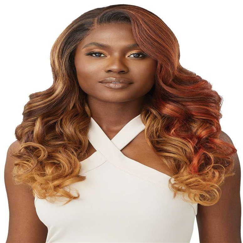Outre Lace Front Wig - Perfect Hair Line 13X6 - Aria (DR BROWN SUGAR SWIRL)