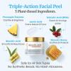 Chemical Peel for Face Gentle AHA BHA Exfoliant with Fruit Enzymes view 4