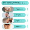 Professional IPL Laser Hair Removal Device & Epilator for Women and Men, 999,999 Flashes, Permanent Hair Reduction for Face, Legs, Arms, Bikini Line & Body, Painless Treatments for Smooth Skin at Home view 4