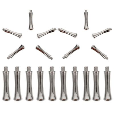 20Pcs hair Stainless steel Tail nail hairdressing shear finger rest Refer to scissor part finger rest for salon major dedicated decorate tool replace