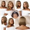 Sensationnel Bare Lace 13X6 Wigs - Unit 3 Lacefrontal Glueless Synthetic 180 Degree Preplucked Hairline (LIGHTASHBROWN) view 4