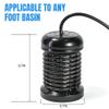 4pcs Arrays for Ionic Foot Bath Detox Machine, Replacement Array each with 10 Stainless Steel Coils Double Layered + 6.35mm Adapter for Home Massage Beauty Salon Ionic Foot Spa view 3