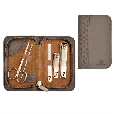 Nail Clippers Set Manicure Set Nail Clippers Pedicure Kit, 5/6/8 Pieces Carbon Steel Manicure Grooming Kit, Professional Nail Care Tools with Luxurious Travel Case Pedicure Tools for Feet ( Color : 5P