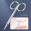 Nail Clippers Set Manicure Set Nail Clippers Pedicure Kit, 5/6/8 Pieces Carbon Steel Manicure Grooming Kit, Professional Nail Care Tools with Luxurious Travel Case Pedicure Tools for Feet ( Color : 5P view 4