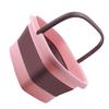 AOKWAWALIY 1pc Foldable Foot Basin for Home Use Portable Bucket for Foot Soak Fishing and Cleaning Capacity Design Easy Storage and Handles Pink view 1