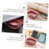 AOKWAWALIY 1pc Foldable Foot Basin for Home Use Portable Bucket for Foot Soak Fishing and Cleaning Capacity Design Easy Storage and Handles Pink view 2