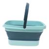 AOKWAWALIY 1 Pc Foot Bath Foot Soaker Tub Feet Massager Bucket Large Foot Soaking Tub Foot Tub for Soaking Feet Washing Foot Basin Foot Soak Tub Foldable Foot Basin Spa Car Wash Bucket TPE view 1