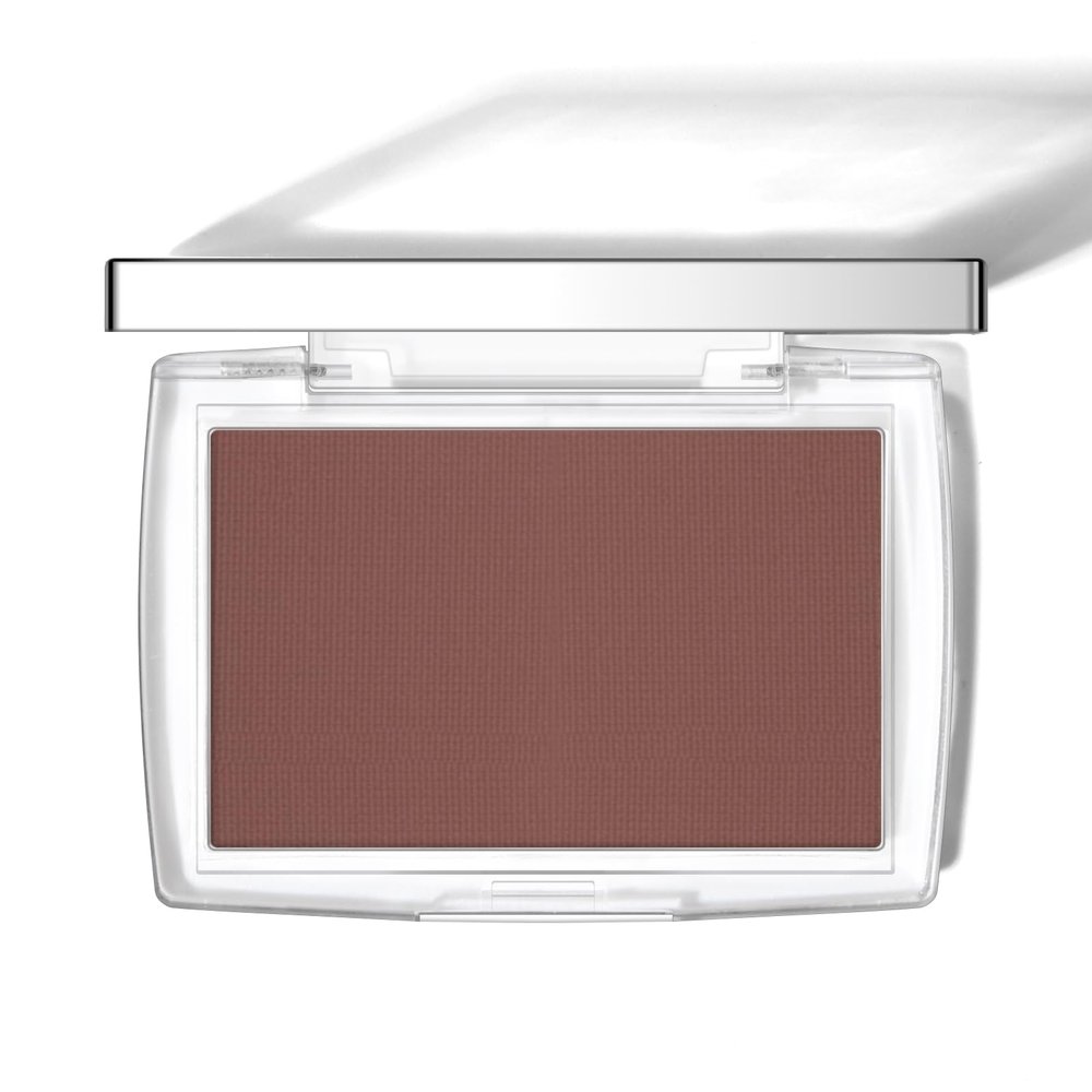 KYDA Powder Blush, Radiant Glow Face Blush, Buildable Matte Cheeks Color, Ultra-fine Lightweight Powder Blusher, Lasting Moisturizing, Mahogany