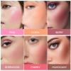 KYDA Powder Blush, Radiant Glow Face Blush, Buildable Matte Cheeks Color, Ultra-fine Lightweight Powder Blusher, Lasting Moisturizing, Mahogany view 3