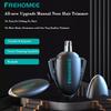 FREHOMEE Manual Nose Hair Trimmer for Man & Woman,No Battery Required,Trimmer for Nose,Ear,Moustache and Whiskers Hair,Waterproof,Stainless Steel with Brush,Nasal Clippers (4-Black) view 3