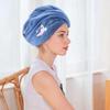 BARTANS Quick Dry Hair Towel Cap, Microfiber Shower Single Hair Cap for Ladies (Yellow) view 2