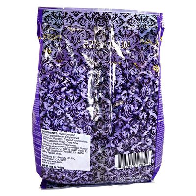 Waxness Lavender Face Hard Wax Pack of 2 x 0.8 lb (400 g) Creamy Stripless Hard Wax for Sensitive Skin, Face, Bikini, Synthetic Resin Formula, Gentle Hair Removal Made in Italy