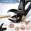 2026 Toenail Clippers for Seniors Thick Toenails, Upgrade Angled Nail Clipper for Seniors, Toe Nail Clippers for Men with Wide Jaw Opening, Sharp Heavy Duty Fingernail Clipper Cutter with Catcher view 3