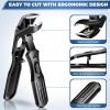 2026 Toenail Clippers for Seniors Thick Toenails, Upgrade Angled Nail Clipper for Seniors, Toe Nail Clippers for Men with Wide Jaw Opening, Sharp Heavy Duty Fingernail Clipper Cutter with Catcher view 4
