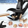 2026 Toenail Clippers & Nail Clippers Set for Seniors, Angled Head Long Handled Toe Nail Clippers for Men, Premium Steel Heavy Duty Wide Opening Fingernail Clippers Nail Cutter Men & Women view 3