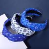 NVENF 3PCS Hanukkah Headbands Dreidl Menorah Star of David Headband Jeweled Crystal Rhinestone Knotted Headband Hanukkah Lights Festive Holiday Accessories Gifts view 2
