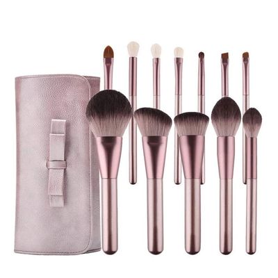 12PCS Makeup Brush Set, Advanced Professional Makeup Synthetic Makeup Brush Set Wallet Liquid Foundation Blush Powder Blush Concealer Eye Shadow Brush Set (Color : 2)