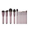 12PCS Makeup Brush Set, Advanced Professional Makeup Synthetic Makeup Brush Set Wallet Liquid Foundation Blush Powder Blush Concealer Eye Shadow Brush Set (Color : 2) view 2