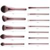 12PCS Makeup Brush Set, Advanced Professional Makeup Synthetic Makeup Brush Set Wallet Liquid Foundation Blush Powder Blush Concealer Eye Shadow Brush Set (Color : 2) view 4