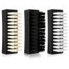 Amaxiu Hand Nail Brush for Cleaning Fingernails, Durable Nylon Firm Stiff Scrub Bristles Nail Scrubber Brushes for Men Mechanics Gardeners Scrubbing under Fingers Foot Toes(3 Pack, Black+Yellow+White) view 1