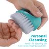 Amaxiu Hand Nail Brushes, 2pcs Grip Clean Heavy Duty Nail Brushes for Cleaning Fingernails Nylon Firm Stiff Bristles Deep Clean Scrubber for Mechanics Gardeners Hand Under Nails Toes(Red, Blue) view 4