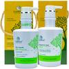 Xiaomoxuan Organic Collagen Tea Tree Deep Conditioning Hair Mask and Natural Cleansing Shampoo Build-Up Remover Set for Moisturizing and Split End Repair Treatment view 2
