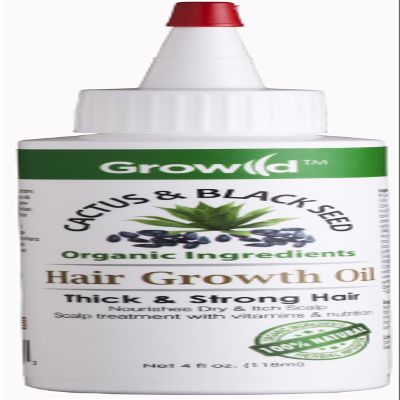 By Natures Growild Cactus & Black Seed Hair Growth Oil 4.0 Fl Oz (Pack of 1)