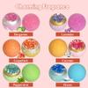KAV Bath Bombs for Women  Natural Geode Bathbombs for Girls, Tweens | Set of 12 Organic Bath Bomb Giftset with Various Scents and Colors, Moisturizing Spa Fizzies  Essential Oil Infused Gift-Ready view 2