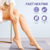 ZJchao Electric Depilatory Roll On Brazilian Wax Heater, Portable Wax Warmer with LCD Temperature Display for Home and Travel Use (US Plug 110V) view 2