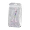 Stainless Steel Eyebrow Scissors Beauty Tool for Men Women Makeup Eyelashes, Violet view 2