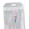 Stainless Steel Eyebrow Scissors Beauty Tool for Men Women Makeup Eyelashes, Violet view 3