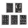 Out Design Stencil Kit, 97 Patterns, Reusable, Glitter Airbrush for Body Art view 4