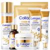 Collagen Skin Care Set, 6Pcs Anti Aging Face Care Sets for Women, Firming Skin, Shrink Pores, Smooth Wrinkles, Hydrating Skin Care Set Include Serum Face Cream Eye Cream Toner Cleanser Facial Mask1 view 1