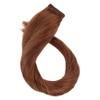 Kiss darling LASHES 16inch Straight Human Hair Ponytail Extension #30 Light Auburn Color Wrap Around Magic Paste Ponytail Hairpiece for Women, Clip ins Ponytail Straight Hair 100g view 2