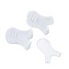 ANNAFRIS Eyelash Extension Y Shape Brush 20pcs Eyelashes Silicone Mini Y-shaped Comb for Lashes Extension Cleaning Lash Tools (Transparent) view 1
