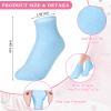 8 Pairs Aloe Socks Natural Moisturizing Spa Socks Lotion Socks Softening Aloe Infused Socks for Women Men Repairing Gel Sleeping Fuzzy Socks for Dry Cracked Feet Skins (Stylish) view 2