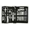 SEDLAV 26-Piece Stainless Steel Nail Clippers Manicure Set - Professional Grooming KitCutter Scissor Cuticle Nipper Nail Tools Set/Black for Precise Nail Care and Beauty. view 1