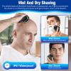 9D Head Shavers for Bald Men, Electric Shaver for Men,6 in 1 Mens Grooming Kit with Nose Hair Trimmer, Beard Trimmer,Waterproof Wet/Dry Rotary Shaver,Gift for Father, Husband, Boyfriend view 4