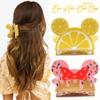 2Pcs Mouse Ears Hair Claw Clips for Women Girls, Cute Cartoon Mouse Ears Barrettes Hair Accessories for Thin Hair, Small Medium Party Fun Gifts for Theme Park Trip Essentials view 2