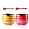 2 Pcs Lip Balm Honey Pot, Honey & Strawberry Moisturizing Lip Mask Reduces Lip Lines, Prevention Dry and Cracked Lip Scrubs Exfoliator. (Honey & Strawberry) view 1